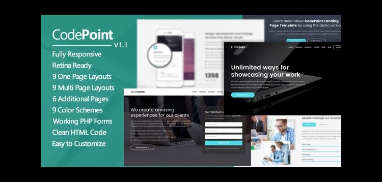 Item cover for download CodePoint - Multi-Purpose Landing Page WordPress Theme