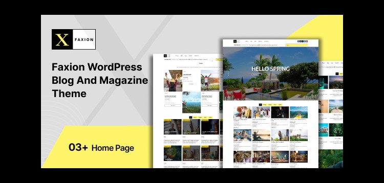 Item cover for download Faxion - Fashion Magazine Theme