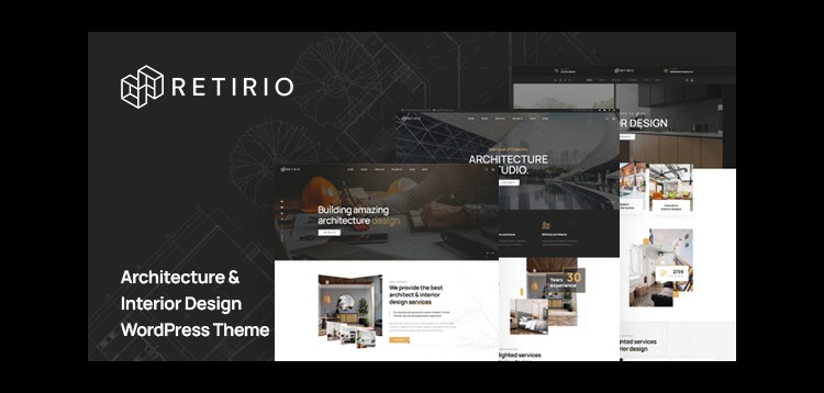 Item cover for download Retirio - Architecture and Interior WordPress Theme