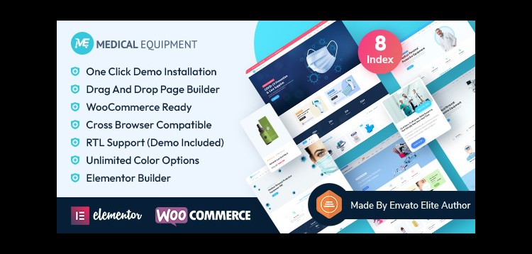 Item cover for download Medical Equipment eCommerce WordPress Theme