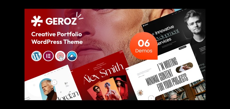 Item cover for download Geroz - Creative Portfolio & Digital Agency WordPress Theme