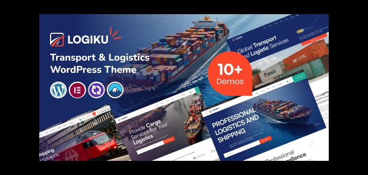 Item cover for download Logiku - Transport & Logistics WordPress Theme