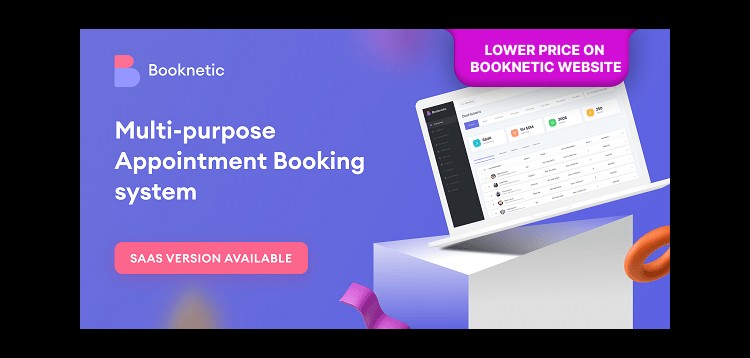 Item cover for download Booknetic - Appointment Booking & Appointment Scheduling & Calendar reservation [SaaS Available]
