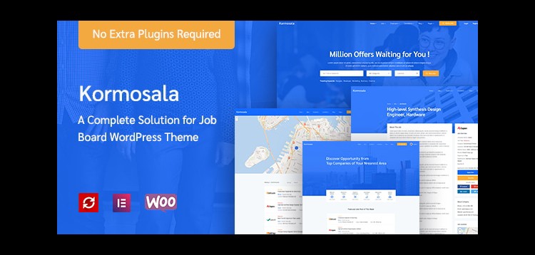Item cover for download Kormosala – Job Board WordPress Theme