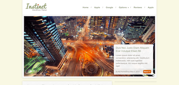 Item cover for download MyThemeShop Instinct WordPress Theme