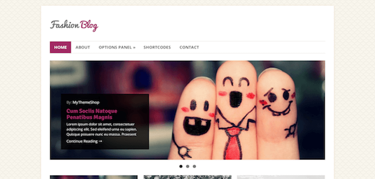 Item cover for download MyThemeShop FashionBlog WordPress Theme