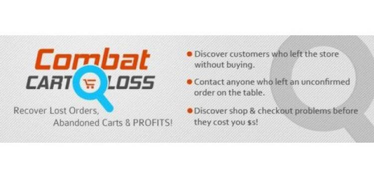 Item cover for download Recover Abandoned Carts  Combat Cart Loss