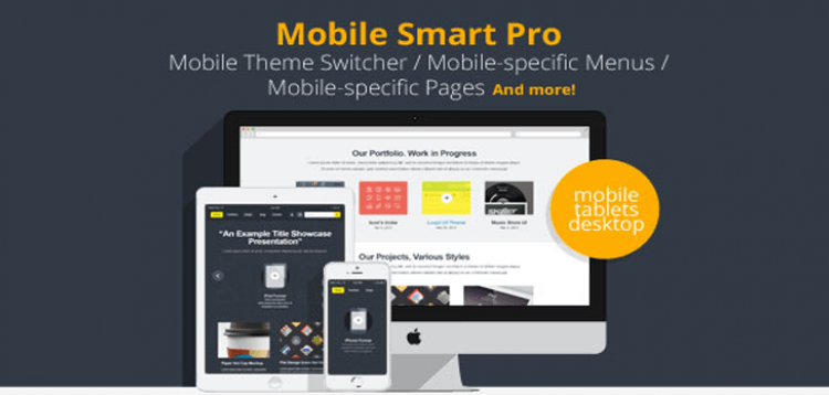 Item cover for download Mobile Smart Pro - mobile switcher, mobile-specific content, menus, and more