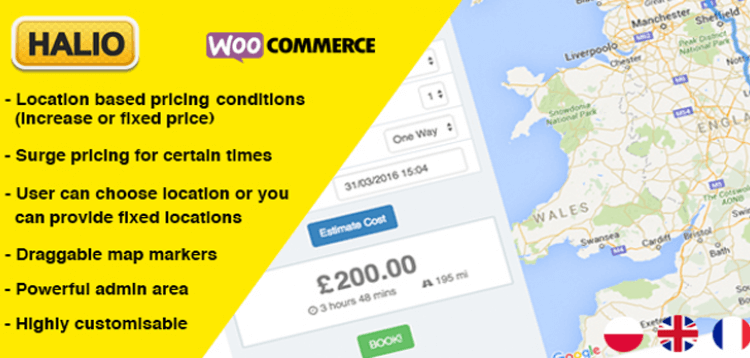 Item cover for download Halio: WooCommerce Taxi Booking Plugin