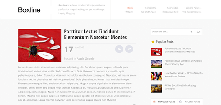 Item cover for download MyThemeShop Boxline WordPress Theme