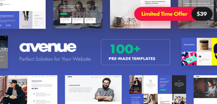 Item cover for download Avenue - Creative Multi-Purpose WordPress Theme