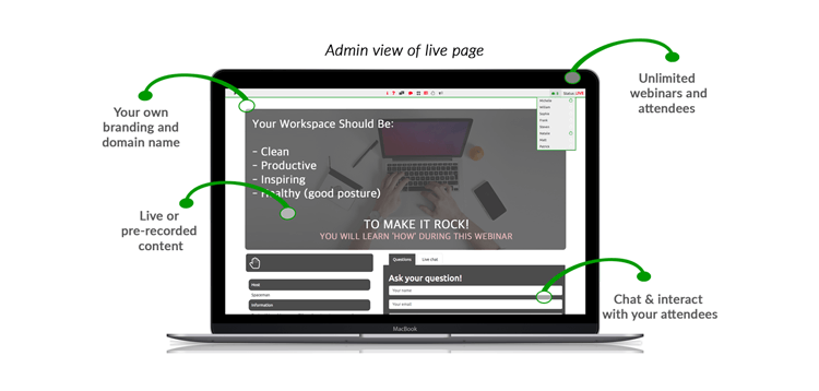 Item cover for download WP WebinarSystem - The Best Webinar Plugin for WordPress