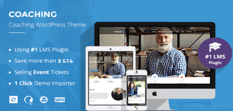 Item cover for download Speaker and Life Coach WordPress Theme | Coaching WP