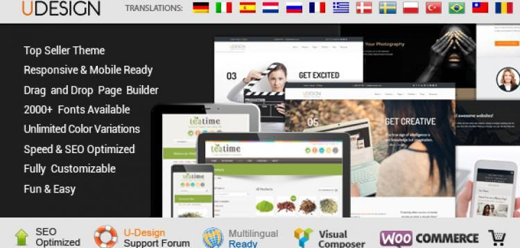 Item cover for download uDesign - Responsive WordPress Theme