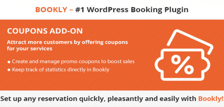 Item cover for download Bookly Coupons (Add-on)