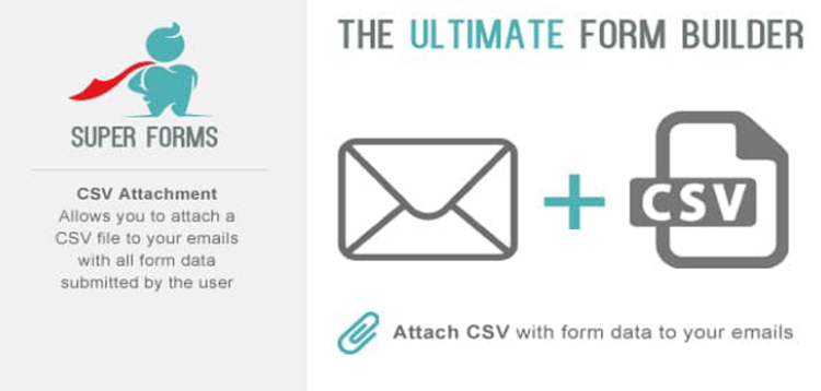 Item cover for download Super Forms - CSV Attachment Add-on
