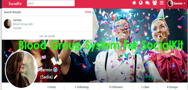 Item cover for download Blood Group System For SocialKit