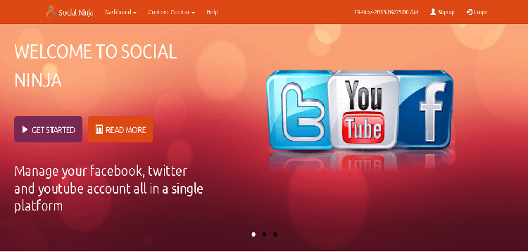 Item cover for download Social Ninja - Facebook Twitter Youtube Campaigner