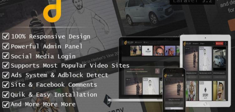 Item cover for download Darky - Viral Media Sharing Script