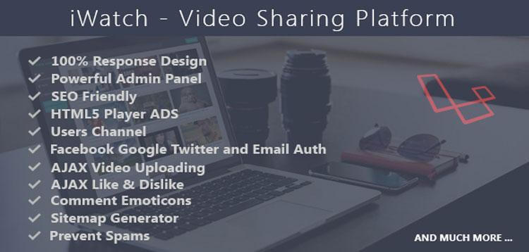 Item cover for download iWatch - Video Sharing Platform