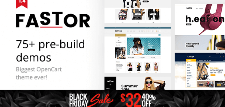 Item cover for download Fastor - Multipurpose Responsive Opencart Theme