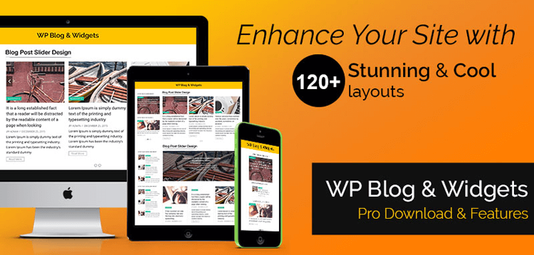 Item cover for download WP OnlineSupport WP Blog and Widgets Pro