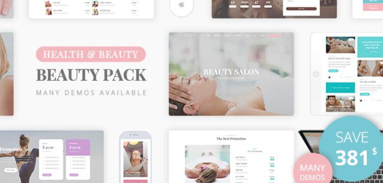 Item cover for download BEAUTY PACK - WELLNESS SPA  BEAUTY MASSAGE SALONS WP