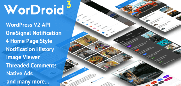 Item cover for download WorDroid - Full Native WordPress Blog App