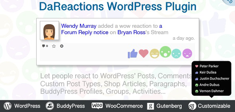 React word. Reactions плагин. Reaction WORDPRESS.