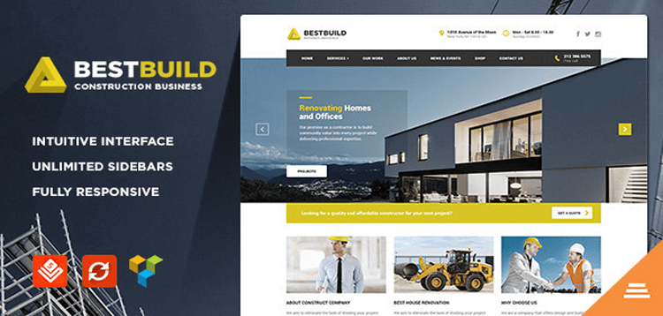 Item cover for download BestBuild | Construction  Building WP Theme