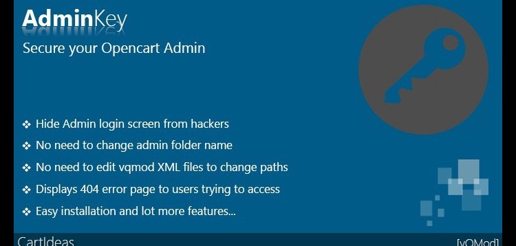 Item cover for download Admin Key - Secure your admin access