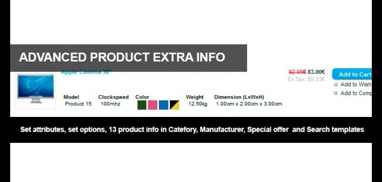 Item cover for download Advanced Product Extra Info
