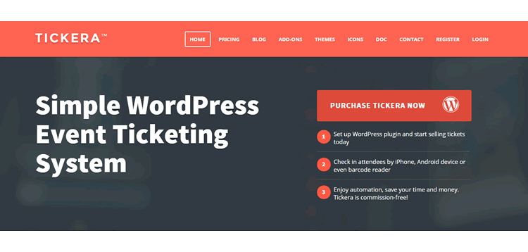 Item cover for download Tickera – Simple WordPress Event Ticketing System