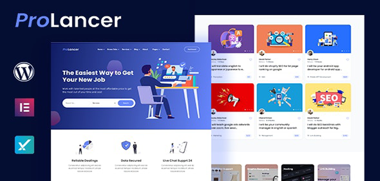 Item cover for download Prolancer | Freelance Marketplace WordPress Theme