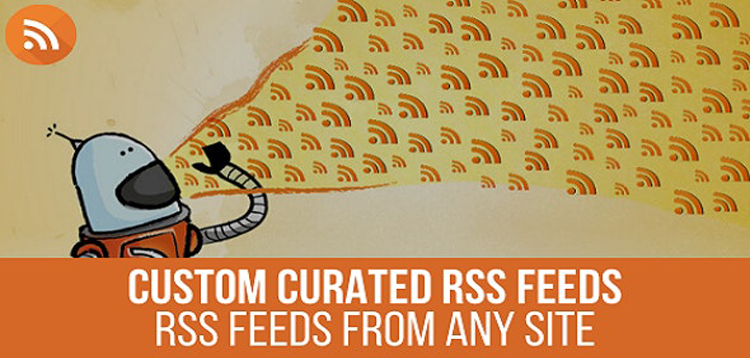 Item cover for download URL to RSS - Custom Curated RSS Feeds, RSS From Any Site