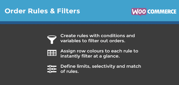 Item cover for download WooCommerce Order Rules  Filters