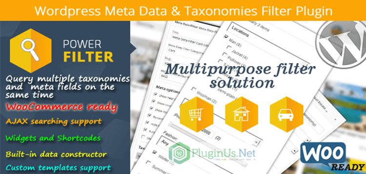 Item cover for download Wordpress Meta Data  Taxonomies Filter