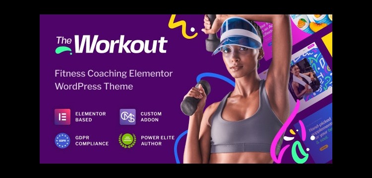 Item cover for download The Workout - Trainer Fitness WordPress Theme
