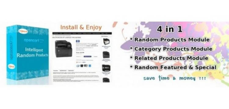 Item cover for download Intelligent Random Products  Category Products Module